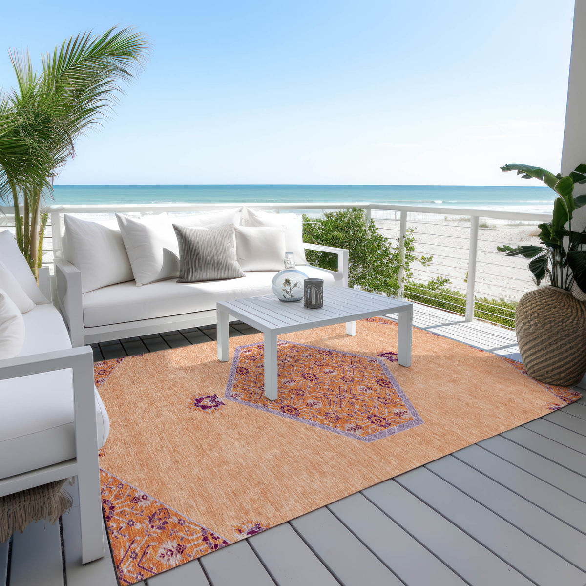 addison chantille acn1011 peach rug