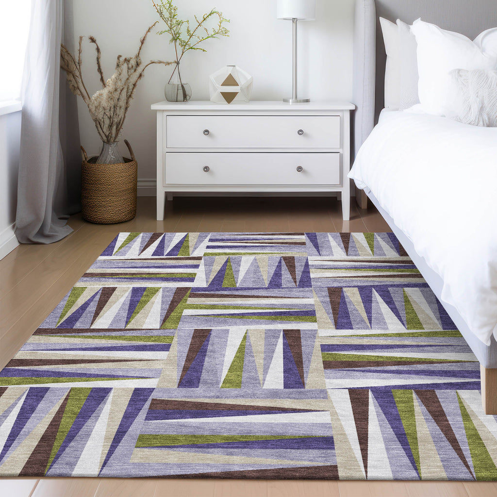 addison chantille acn1012 lavender rug
