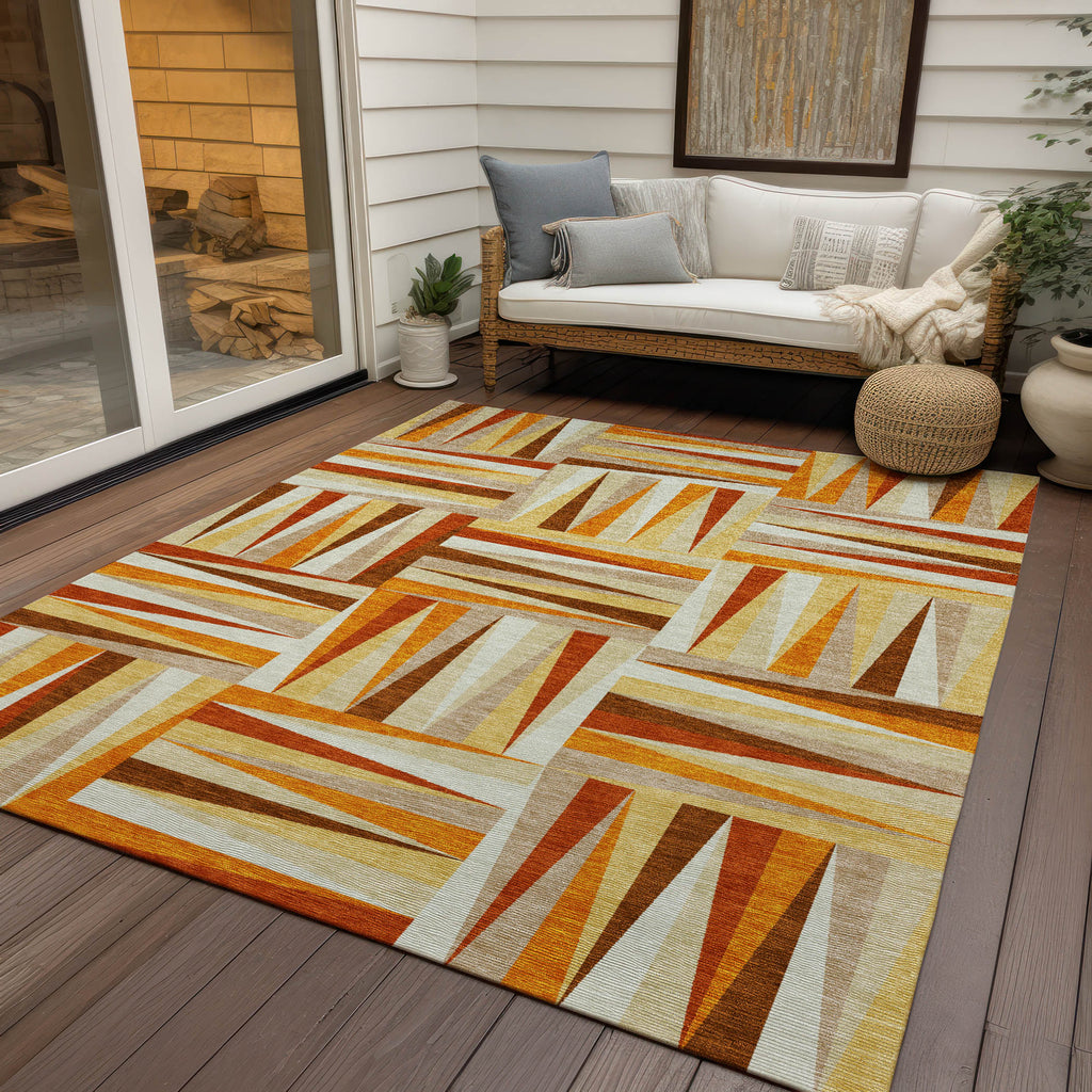 addison chantille acn1012 orange rug