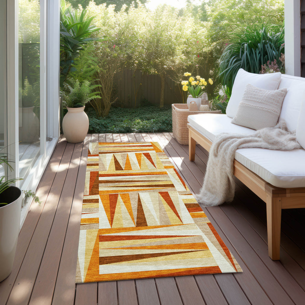 addison chantille acn1012 orange rug