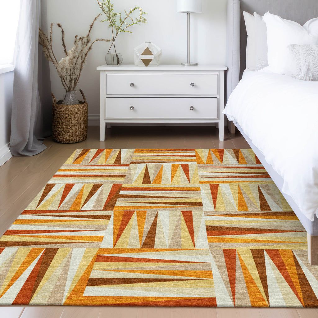 addison chantille acn1012 orange rug
