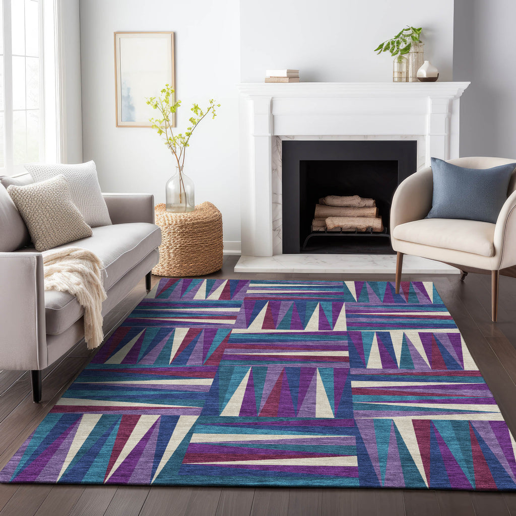 addison chantille acn1012 purple rug