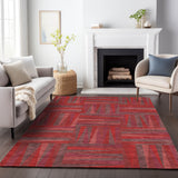 addison chantille acn1012 red rug