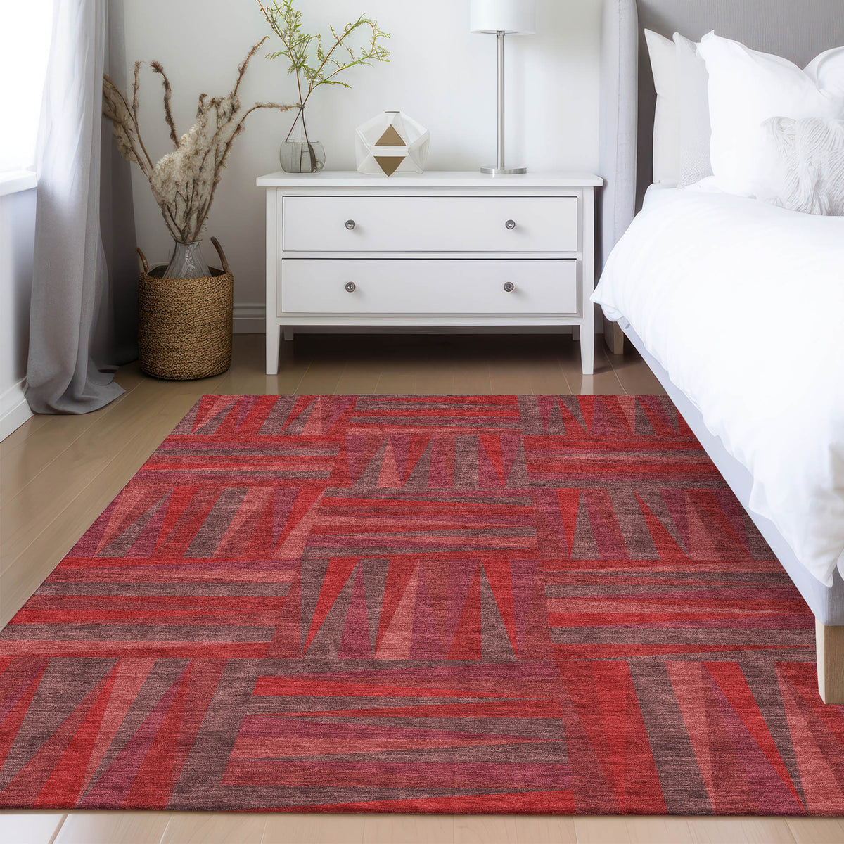 addison chantille acn1012 red rug