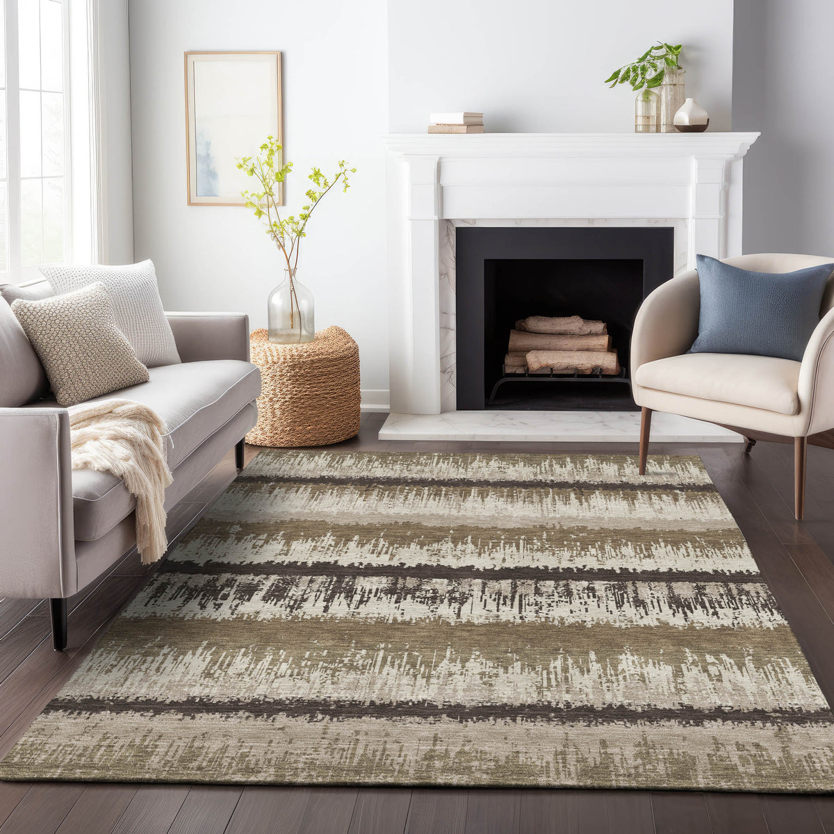 addison chantille acn1013 brown rug
