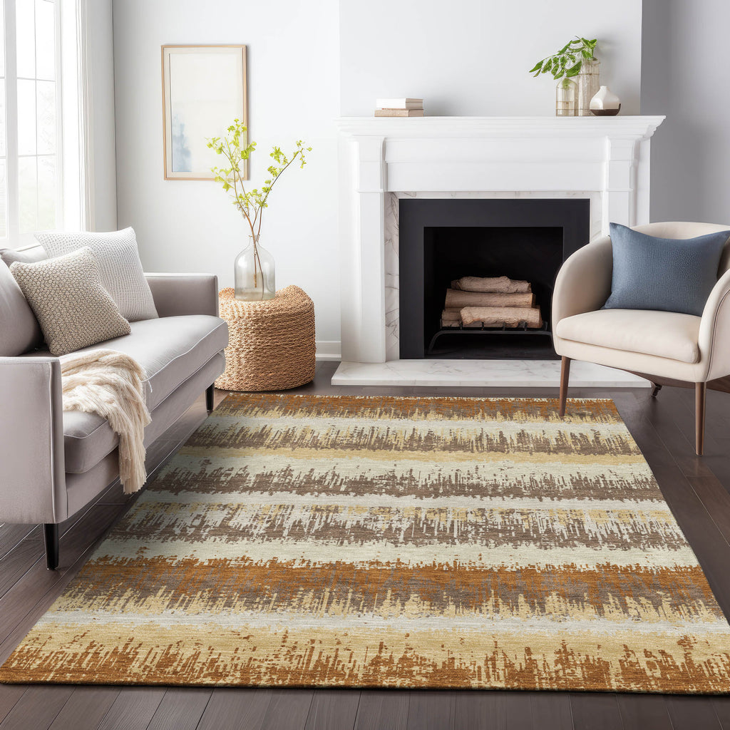 addison chantille acn1013 mocha rug