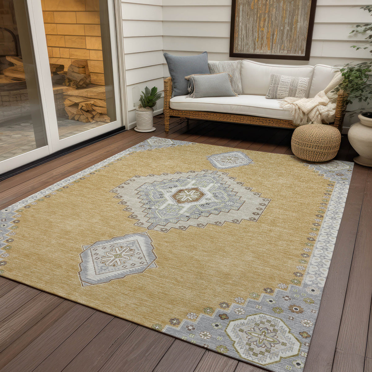 addison chantille acn1014 gold rug