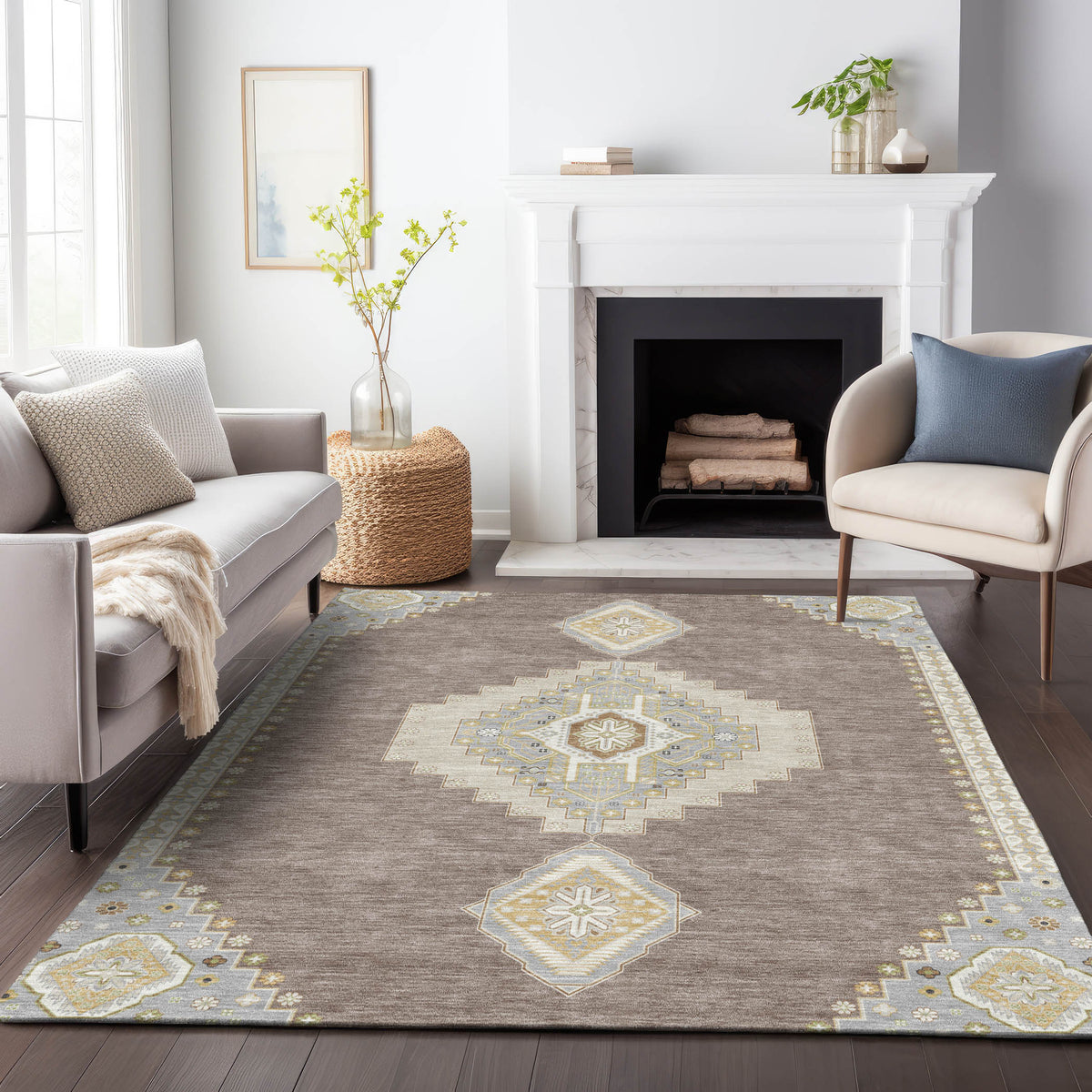 addison chantille acn1014 taupe rug