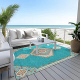addison chantille acn1014 teal rug