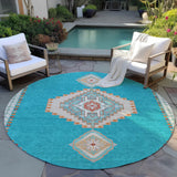addison chantille acn1014 teal rug