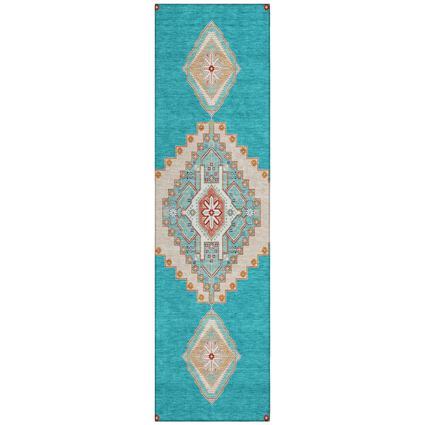 addison chantille acn1014 teal rug