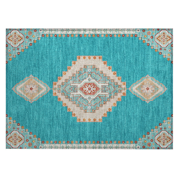 addison chantille acn1014 teal rug