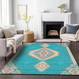addison chantille acn1014 teal rug