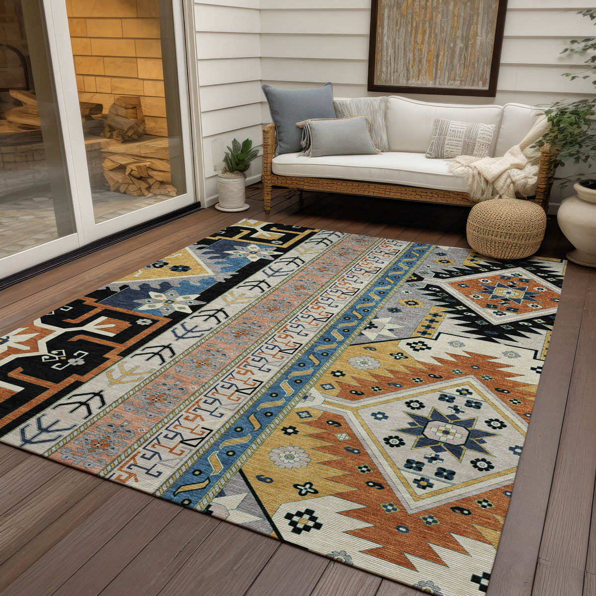 addison chantille acn1015 black rug