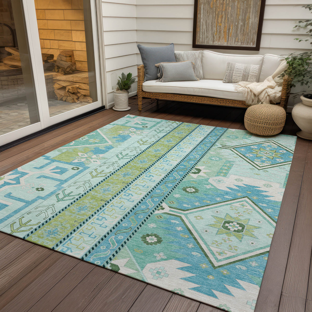addison chantille acn1015 mint rug