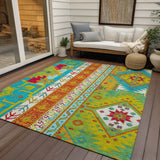 addison chantille acn1015 teal rug