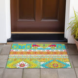 addison chantille acn1015 teal rug