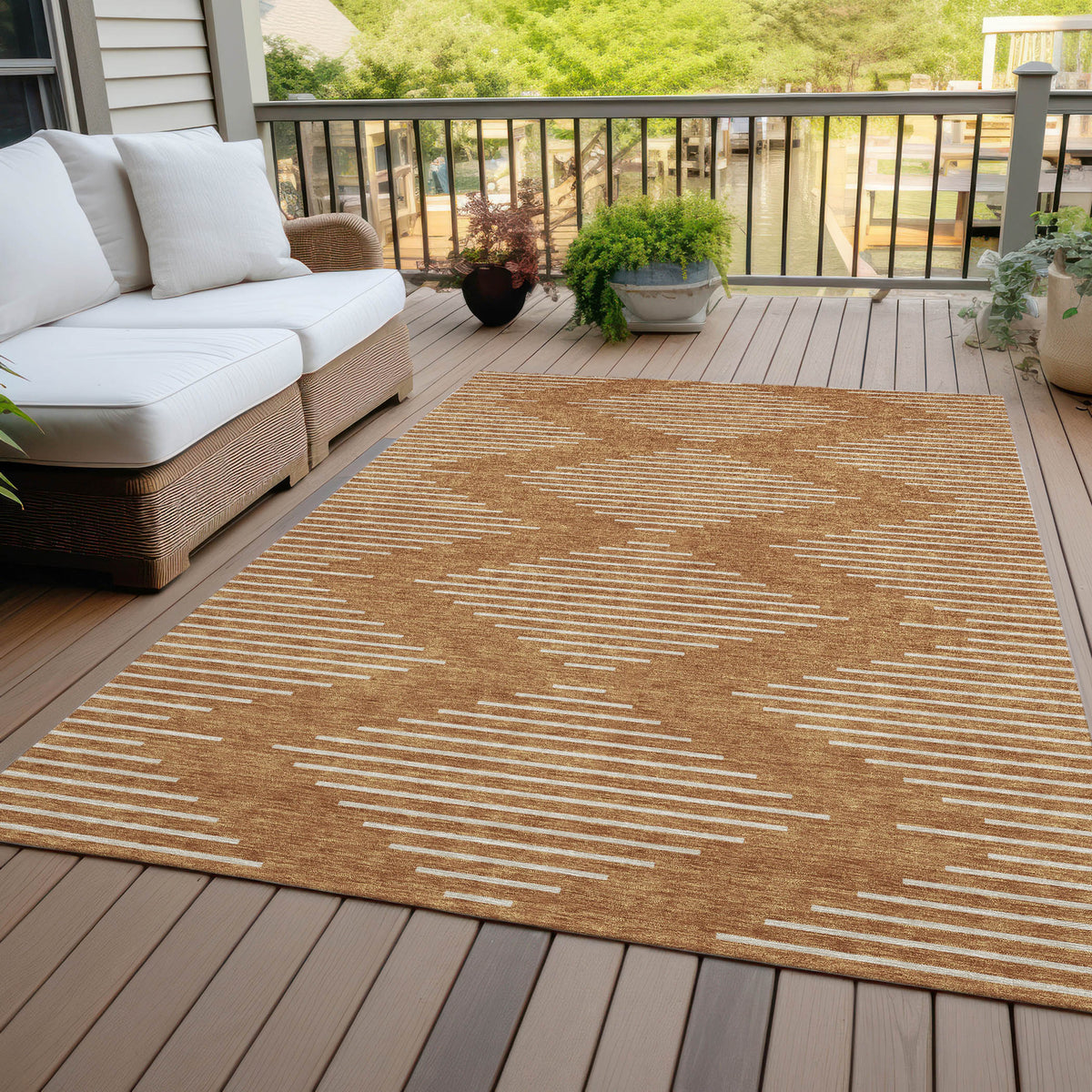 addison chantille acn1016 paprika rug