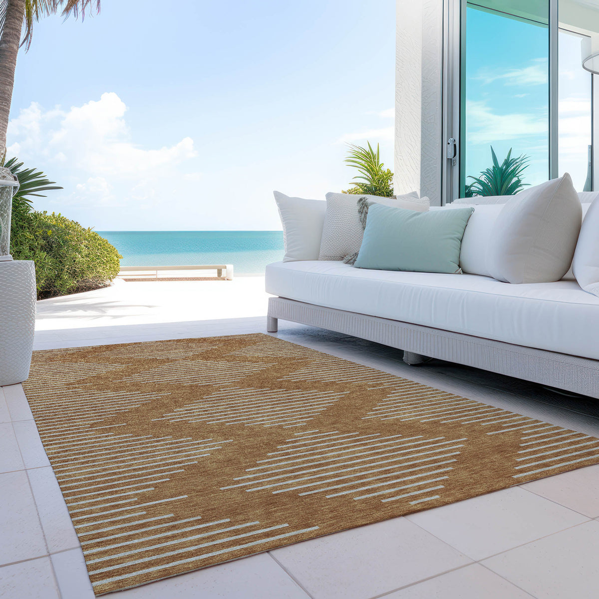 addison chantille acn1016 paprika rug