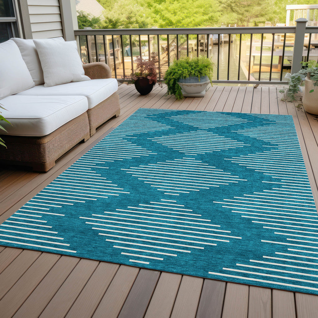 addison chantille acn1016 teal rug