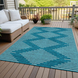 addison chantille acn1016 teal rug