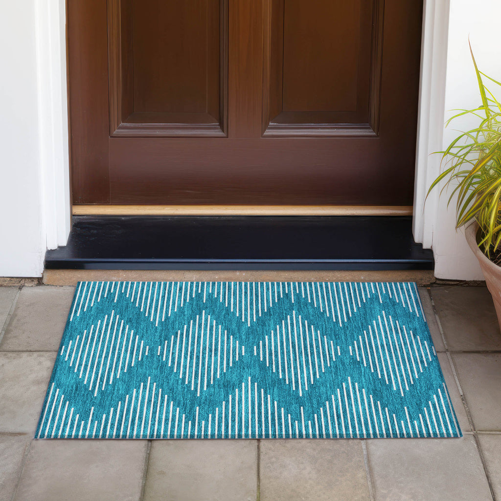 addison chantille acn1016 teal rug