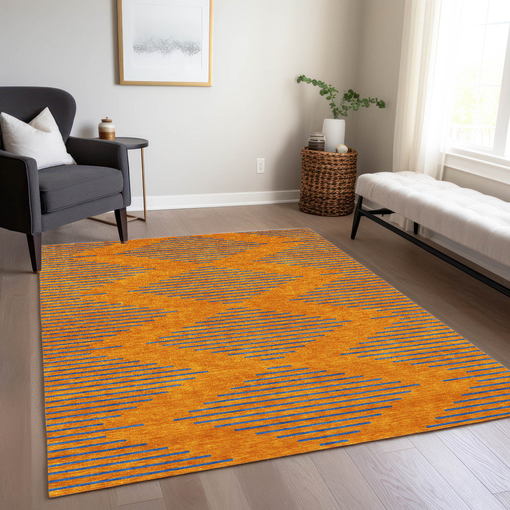 addison chantille acn1017 orange rug
