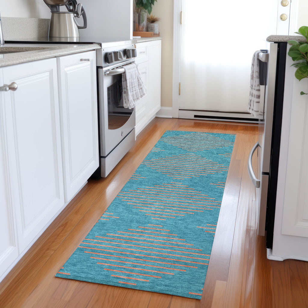 addison chantille acn1017 teal rug