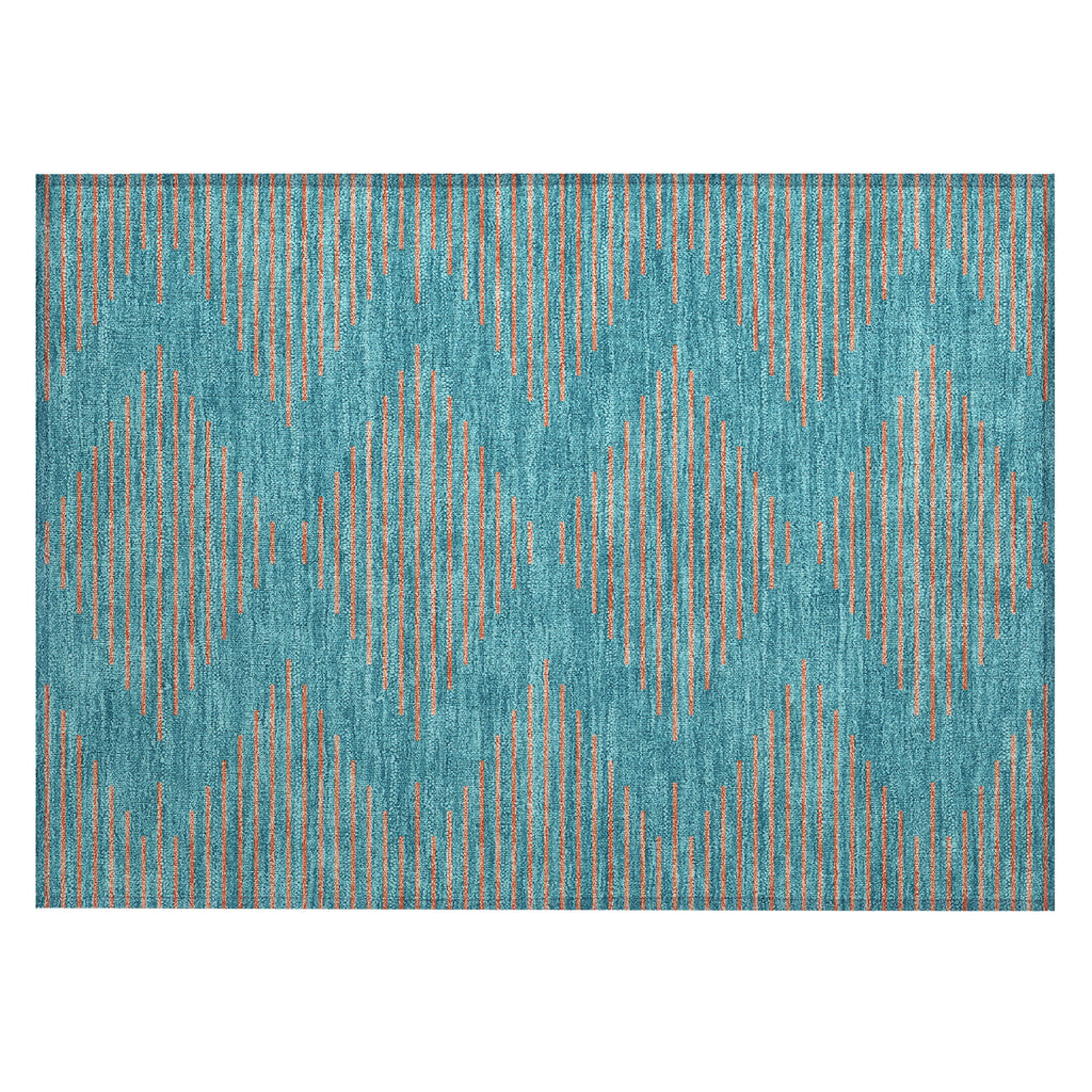 addison chantille acn1017 teal rug