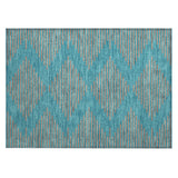 addison chantille acn1017 teal rug