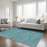 addison chantille acn1017 teal rug