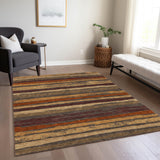 addison chantille acn1019 chocolate rug