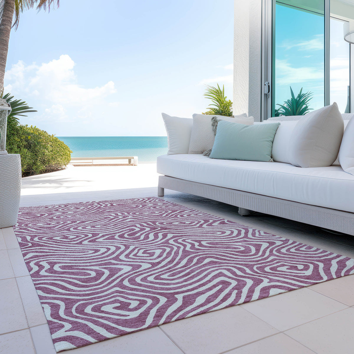 addison chantille acn1020 plum rug