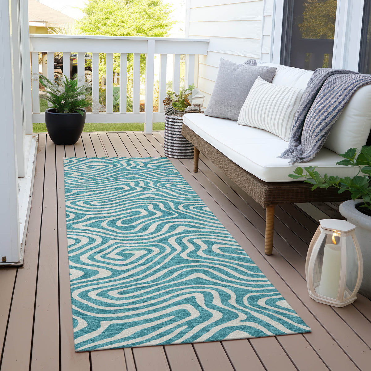 addison chantille acn1020 teal rug