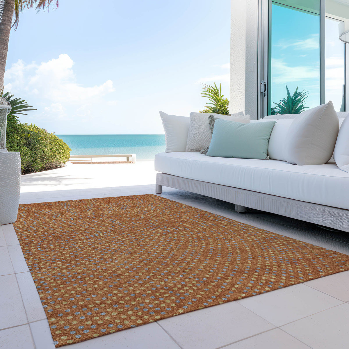 addison chantille acn1021 paprika rug