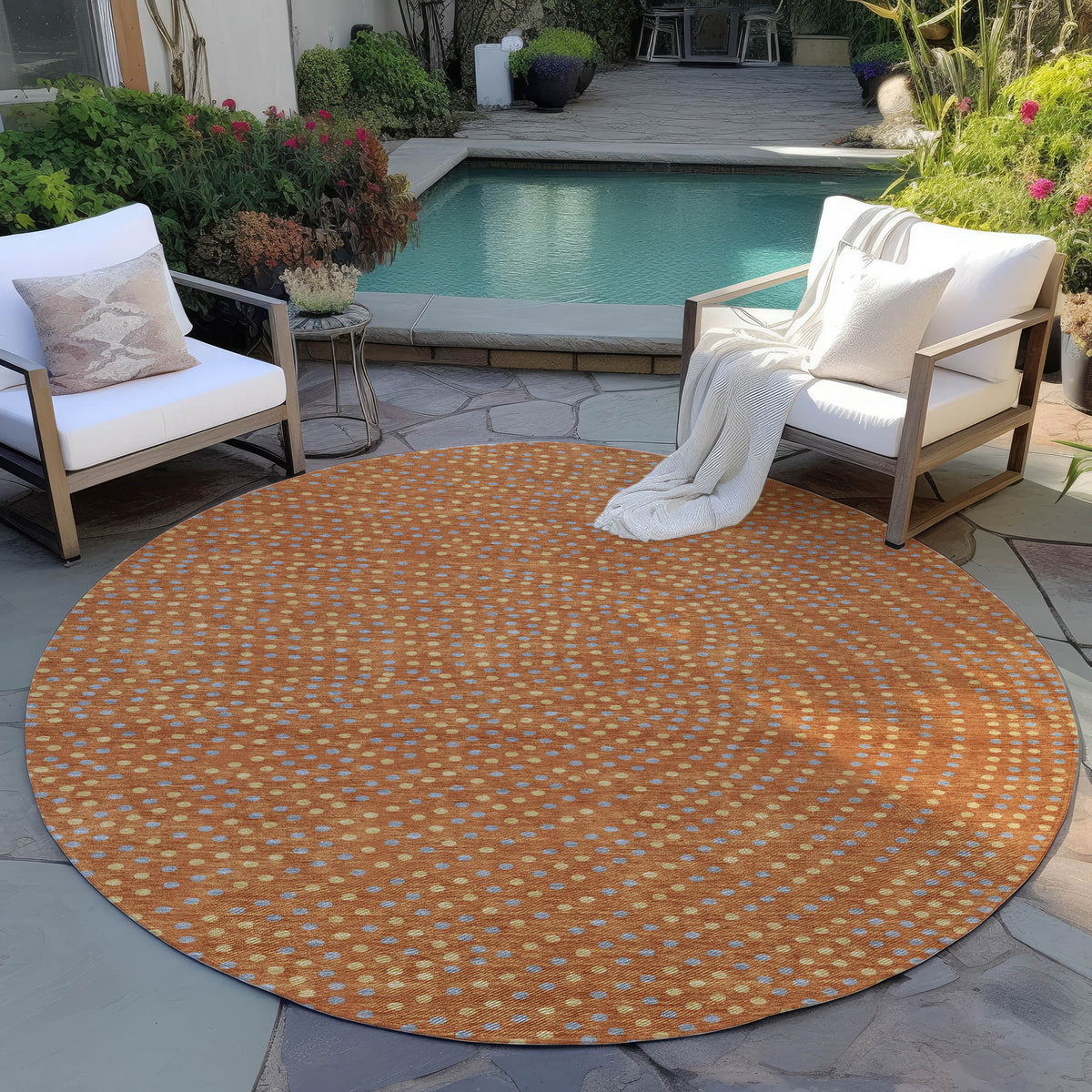 addison chantille acn1021 paprika rug