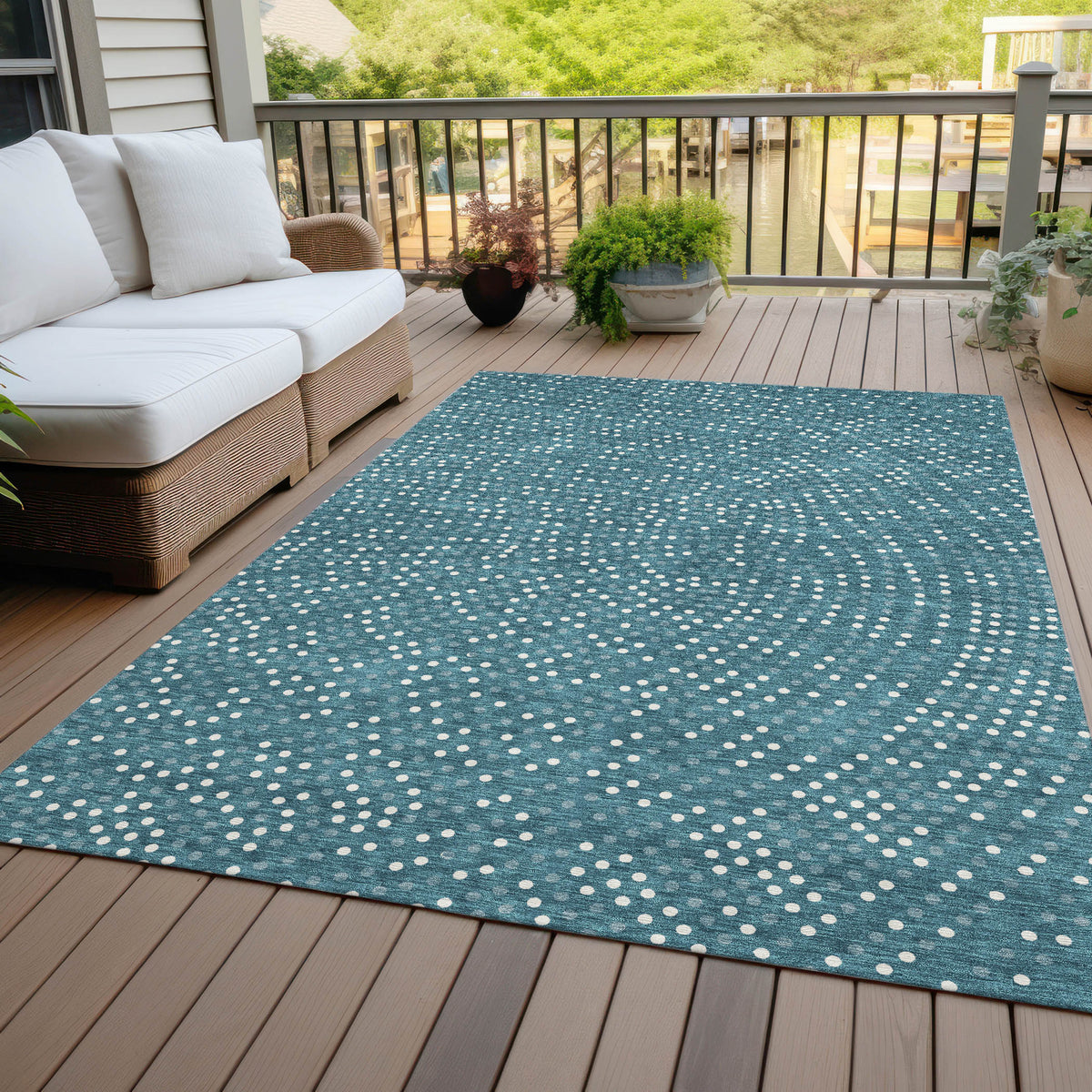 addison chantille acn1021 teal rug