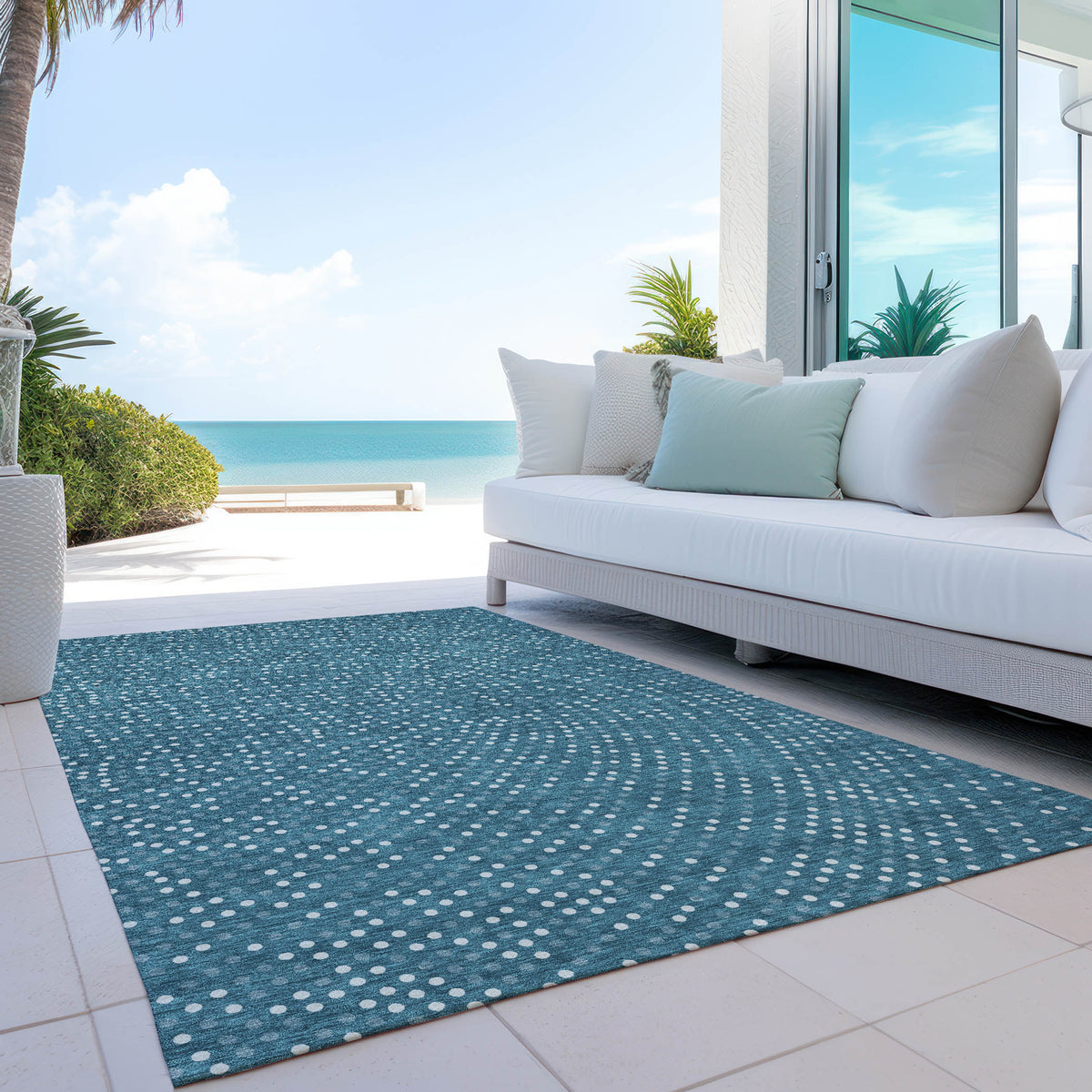 addison chantille acn1021 teal rug