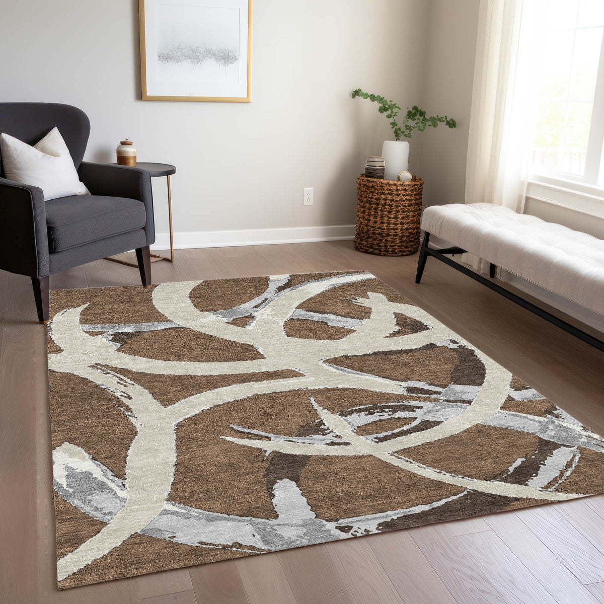 addison chantille acn1022 brown rug