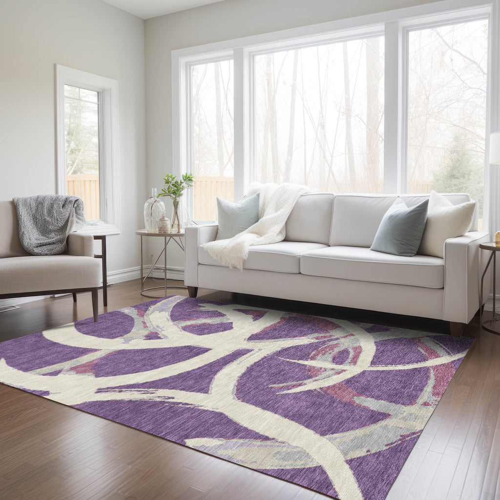 addison chantille acn1022 purple rug