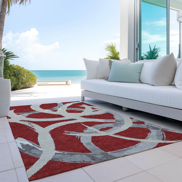 addison chantille acn1022 red rug