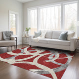 addison chantille acn1022 red rug