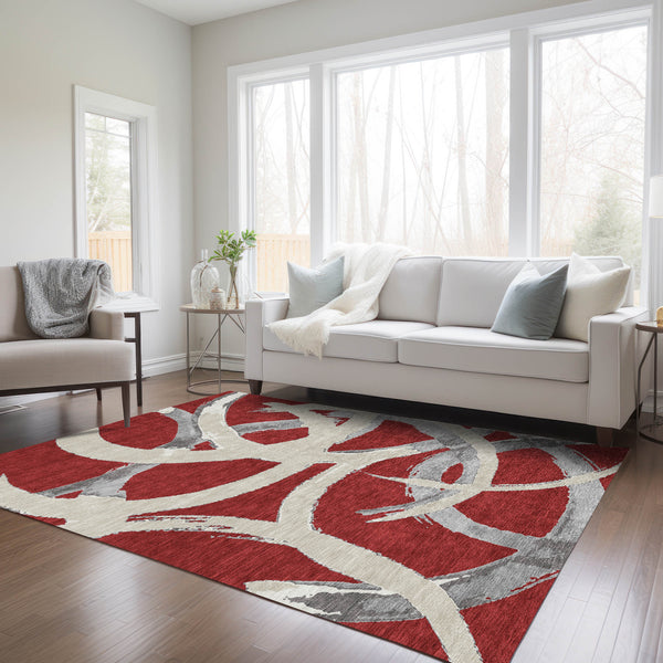 addison chantille acn1022 red rug