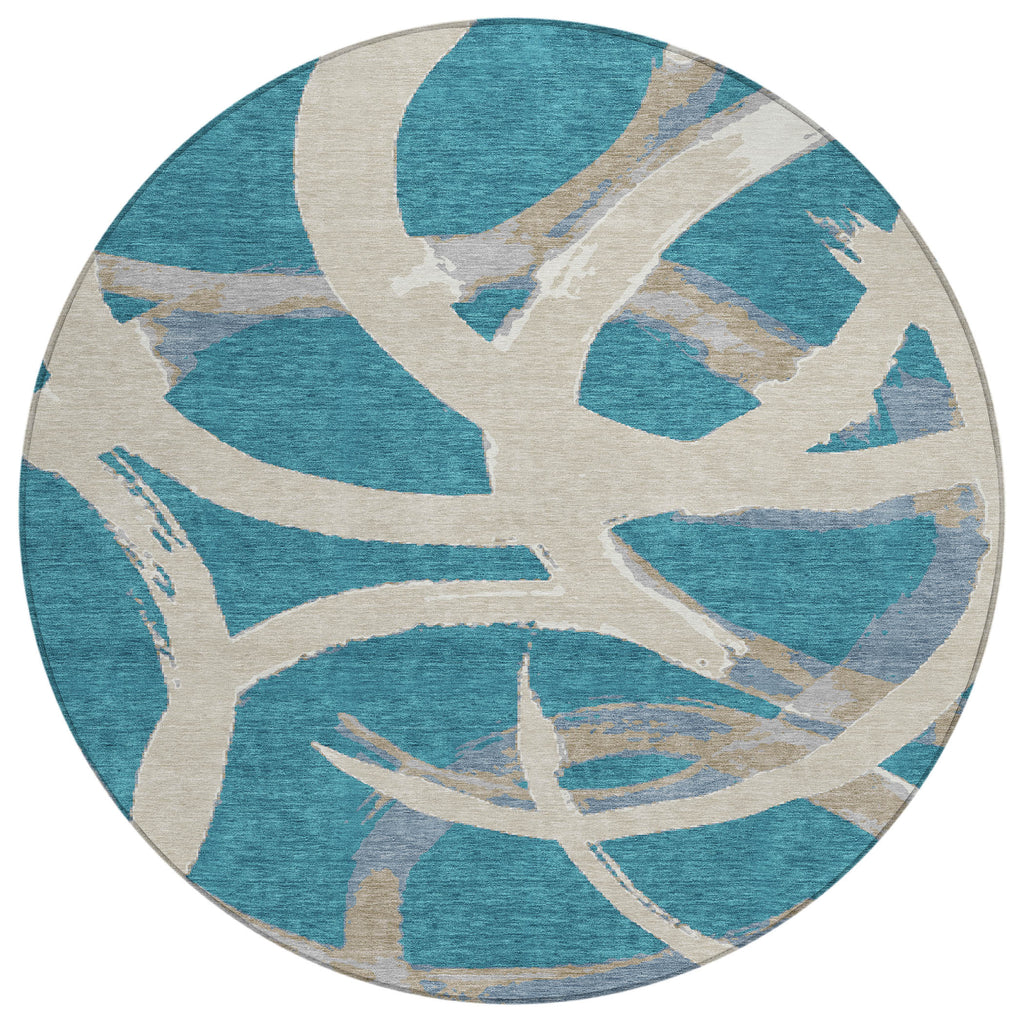 addison chantille acn1022 teal rug