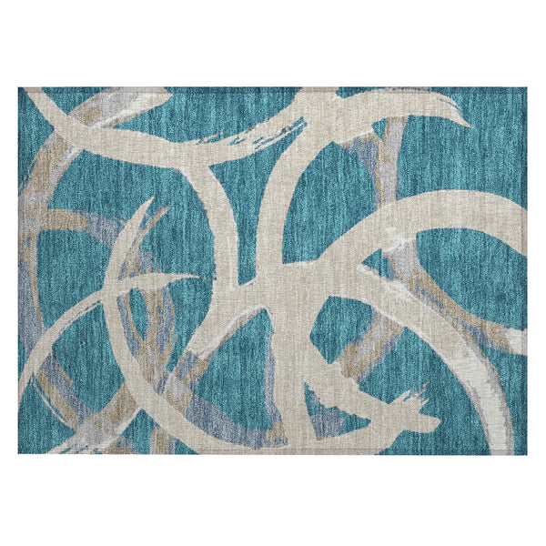 addison chantille acn1022 teal rug