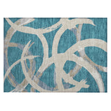 addison chantille acn1022 teal rug