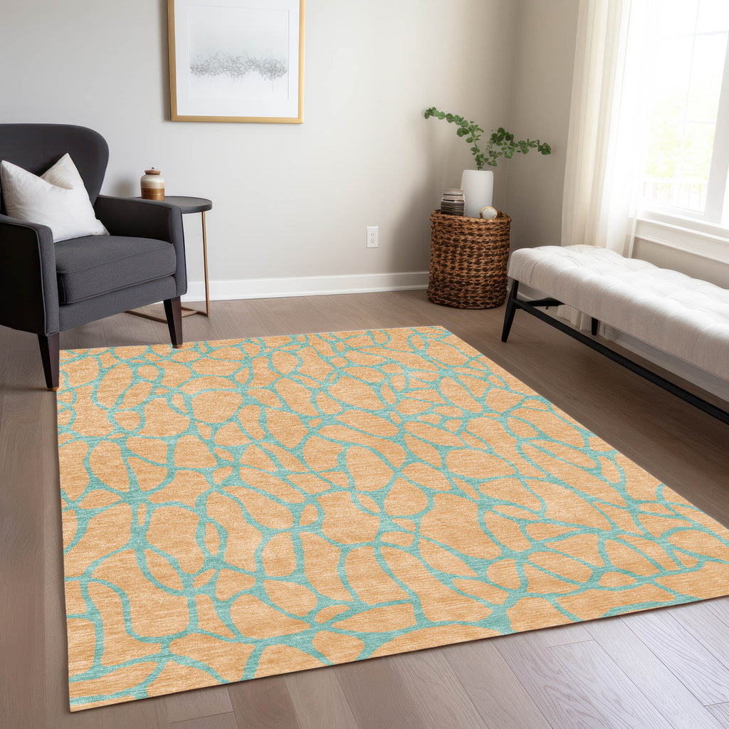 addison chantille acn1023 peach rug