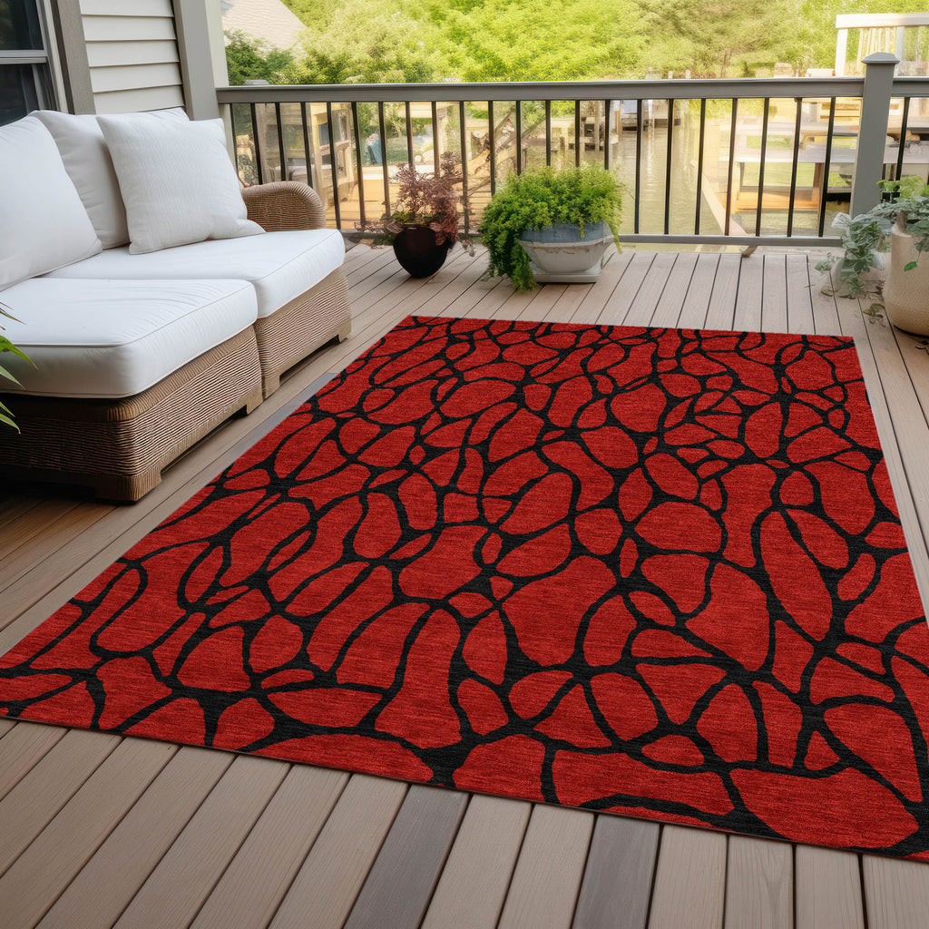 addison chantille acn1023 red rug