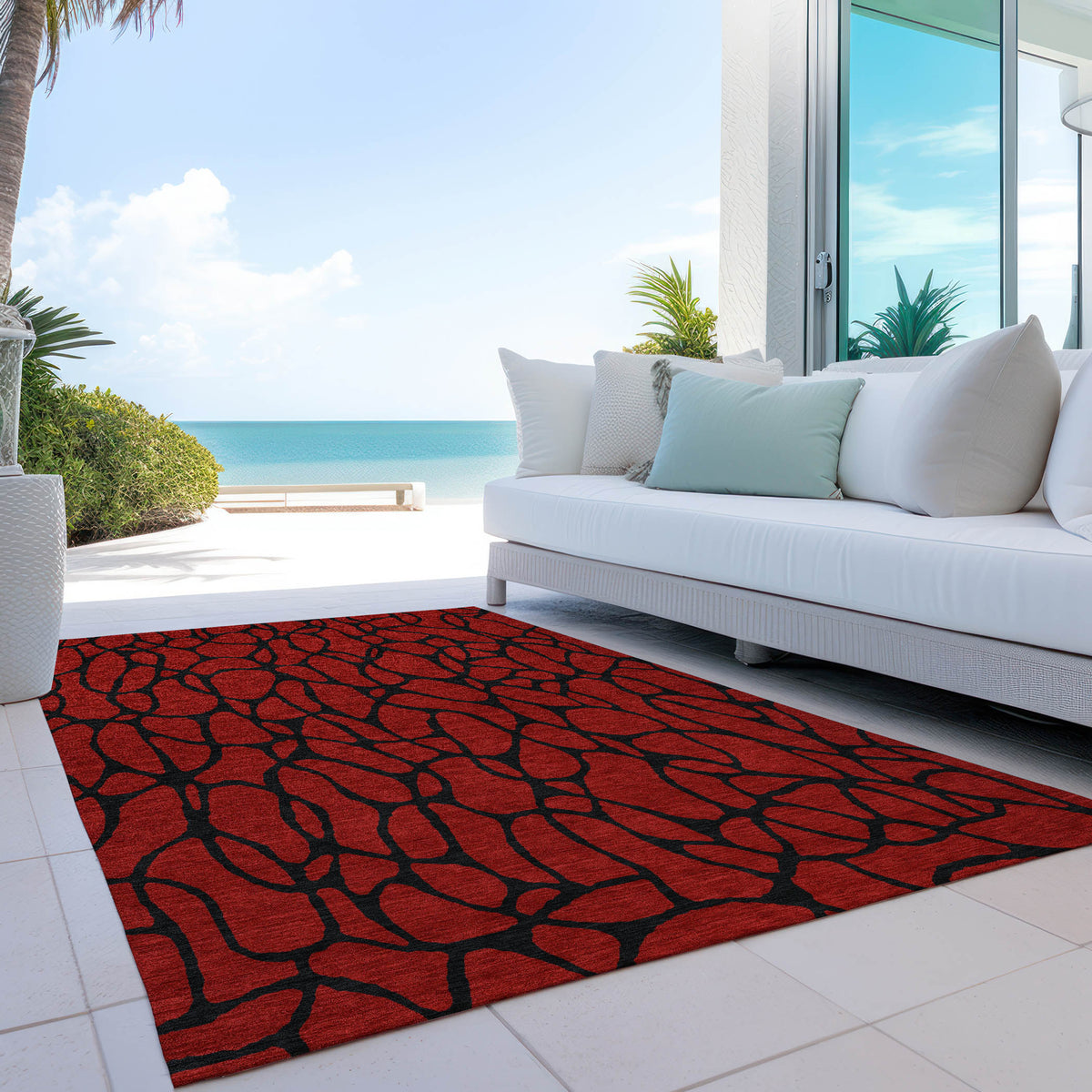 addison chantille acn1023 red rug