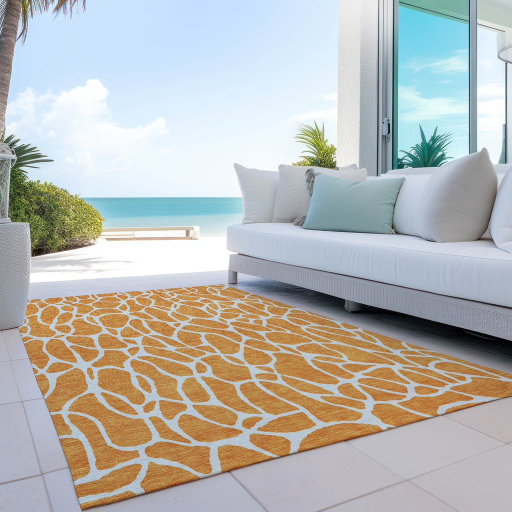 addison chantille acn1024 orange rug